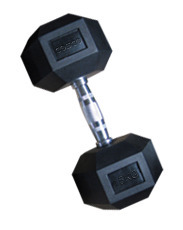 Dumbbells Rubber - CRD7 - 15 Kgs