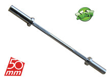 Olympic - CSR 6 (6 Ft.) - Steel 6 Ft., 50 mm Diameter | Chrome Finish, Olympic Standard Dumbbell Rod