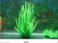 MJ 047522 AQUARIUM PLASTIC PLANT