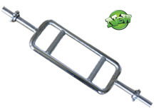 Thread - CSRT 13 - Steel, 4 Ft Length, 25mm Diameter | Chrome Finish, Threaded Ends, Easy Grip Tricep Bar