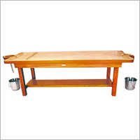 Traditional Massage Cum Shirodhara Table (wooden) - Age Group: For Adults