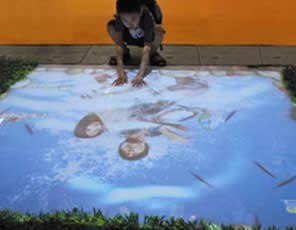 Interactive Floor system