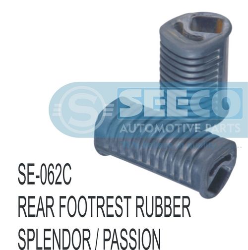 Two Wheeler Rear Footrest Rubber