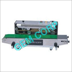 Band Sealing Machine - Stainless Steel & Mild Steel, 375 x 125 x 130 mm | Automatic Electric Drive, Durable Design, 1-Year Warranty, Battery Powered Tool