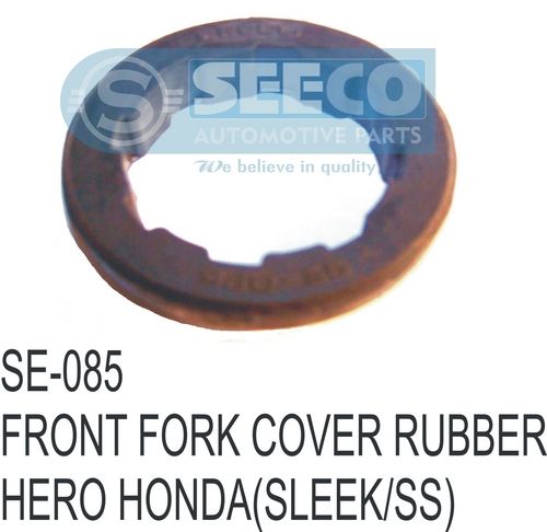 FRONT FORK COVER RUBBER UNDER MTG