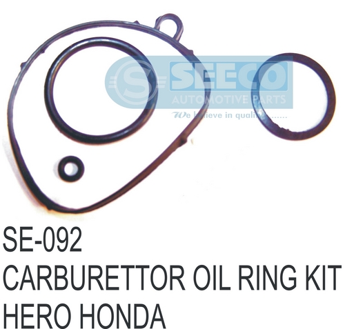 CARBURETTOR OIL RING KIT