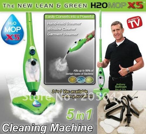 5 in 1 H2O X5 Steamer Mop