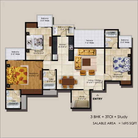 Resizone Residency - 2BHK & 3BHK Layouts, 1190-1975 Sq. Ft. | Luxury Amenities, Modern Design, Prime Location, Spacious Rooms
