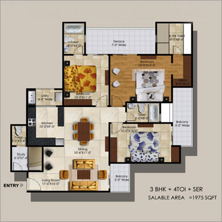 Resizone Residency - RCC Structure, 2BHK-3BHK Options, Salable Area 1190-1975 Sq. Ft. | Luxury Living, Multiple Layouts, Secure Investment