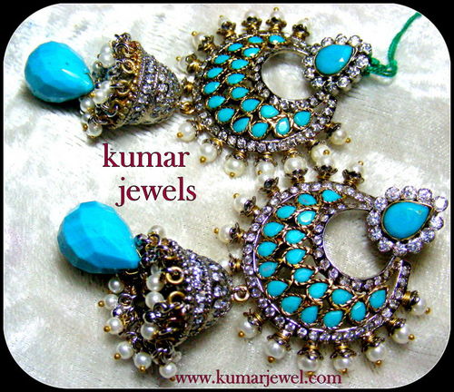 FIROZA CHAND EARRING.