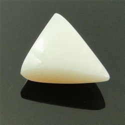 Natural Certified White Triangular Australian Opal