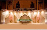 Latest Asian Wedding Light Stage Set
