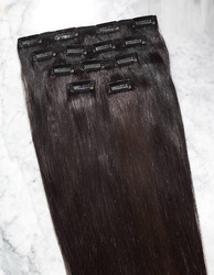 Clip On Human Hair Extensions