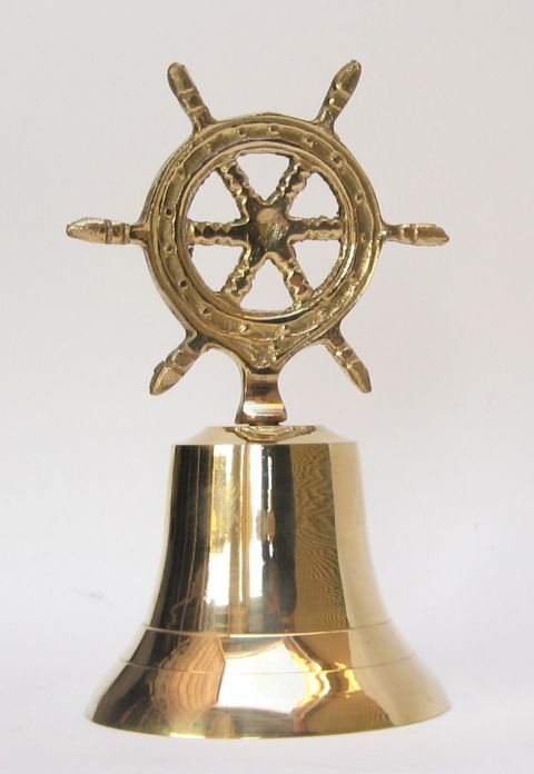 Brass Ship wheel Bell