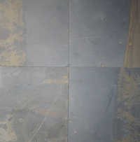 Black Rustic Slate Stone - 30x60 Cm | Black Color, Rusty Stone, Bush Hammered Surface, 1.5/2/2.5/3 Cm Thickness