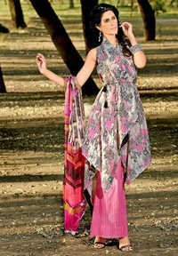 Fashion Blouse - Cotton, Customized Size, Multicolor | Stylish Sleeveless Design, Printed Pattern, Dry Clean Feature