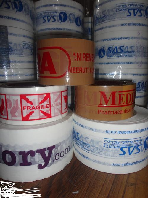 Trancy Brand Logo Printed Bopp Cello Tape