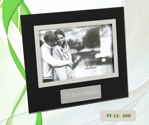 Photo Frame - Wood & Glass, 8x10 Inches, Black | Elegant Design, Durable Material, Easel Back Stand