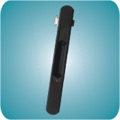 ESHS-03 - Plastic, 100x25x15 mm, Black | Durable Material, Easy Installation, Sliding Lock