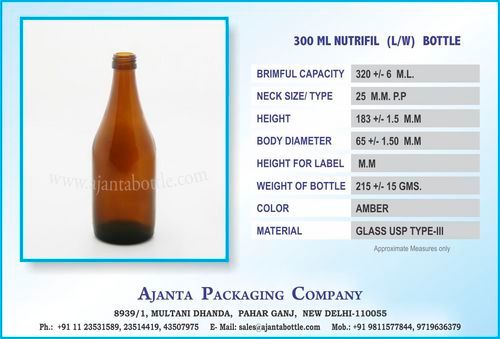 Pharmaceutical Glass Bottles