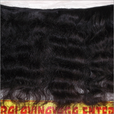 Natural Wavy Human Hair - Machine Weft