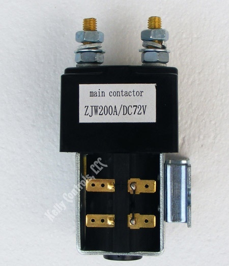 Main Contactor ZJW 72VDC Coils 200Amps