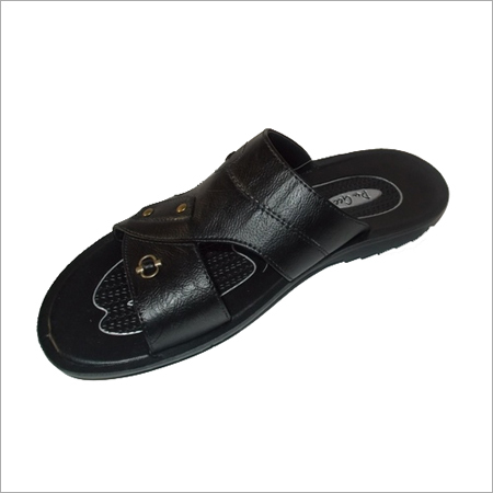 Mens Leather Slippers