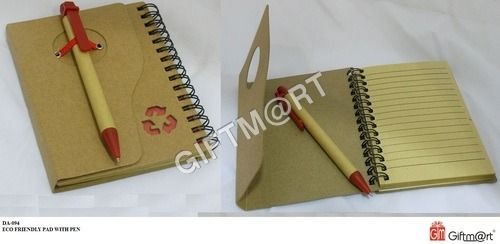 Eco Friendly Pad With Pen