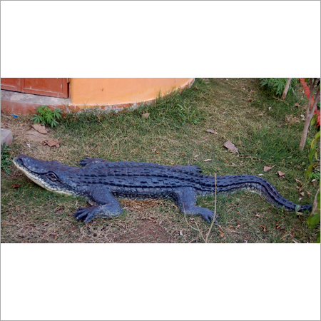Fiberglass Crocodile Statues