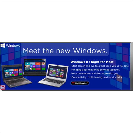 Windows 8 Banner Printing Services
