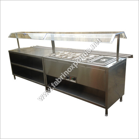 Stainless Steel Bain Marie & Serving Counter
