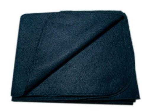 Non Woven Blankets - Cotton, Soft Polar Fleece, Black, Hygienic Comfort for Hospitals and Institutions