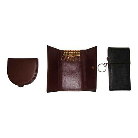 Leather Key Rings Case