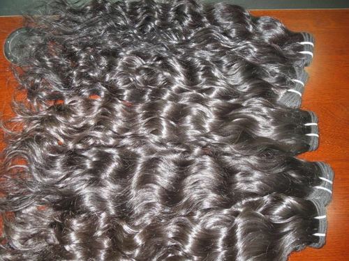 100% Temple Indian Human Water Wavy Hair