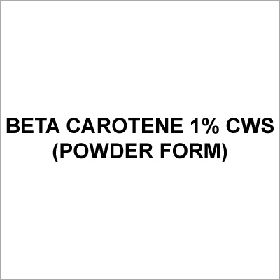 Beta Carotene