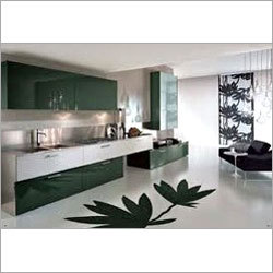Acrylic Green Gloss Kitchen
