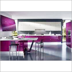 Purple Gloss Kitchen