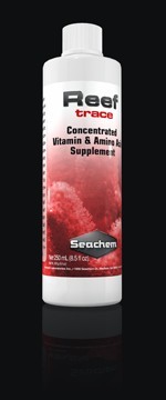 Seachem Reef Trace - Plastic Bottle 250mL, Trace Element Boost for Reef Health and Growth