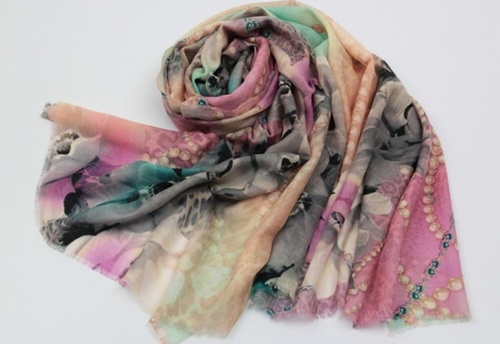 Embroidered Scarves
