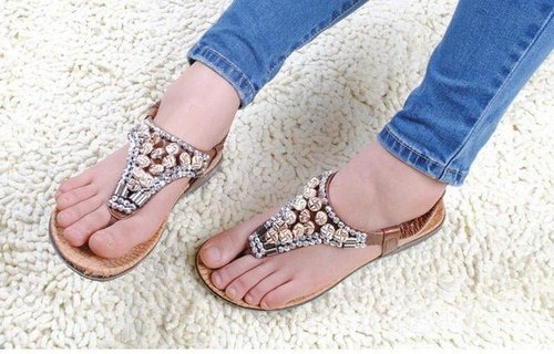 Ladies Flat Sandals