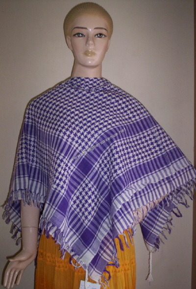Ladies Purple Scarf