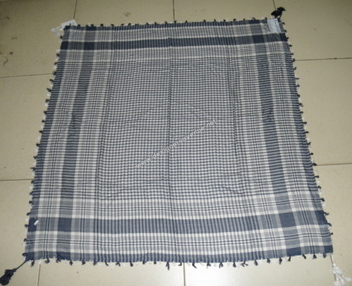 Blue Cotton Scarf