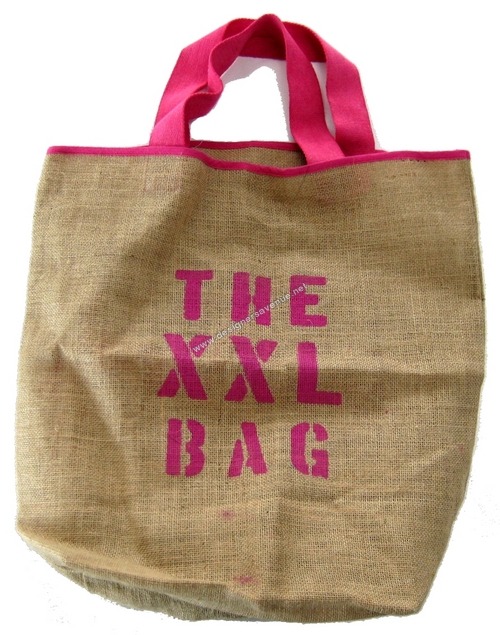 Jute shopping bag