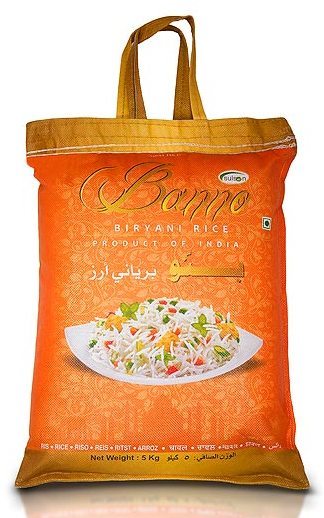 Extra long traditional biryani rice