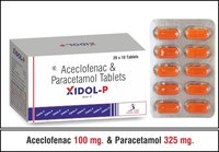 Aceclofenac + Paracetamol Tablets