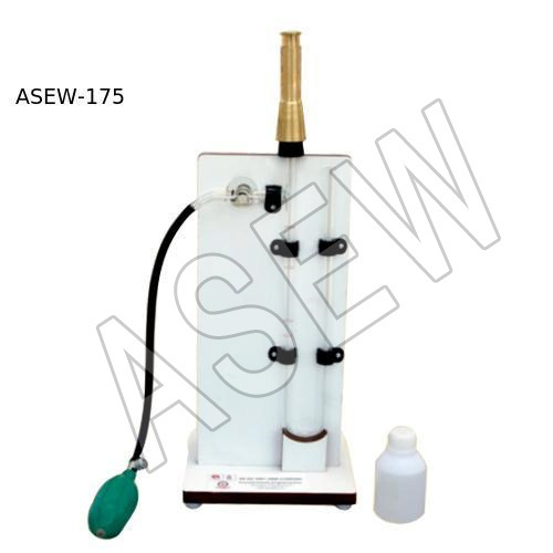 Air Permeability Apparatus - Color: White And Black