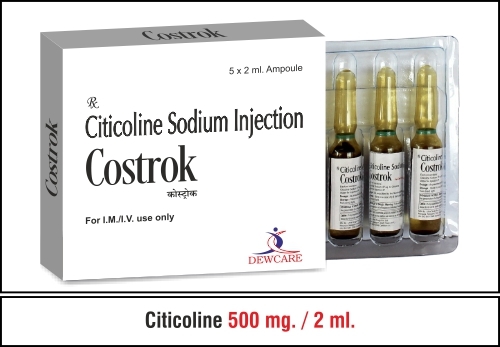 CITICOLINE 500MG Injection