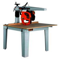 Radial Arm Saw - Color: White