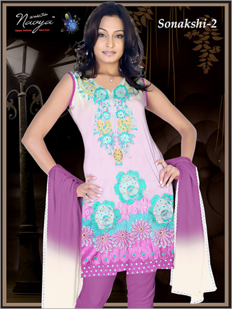 PARTYWEAR UNSTITCHED LADIES SUITS