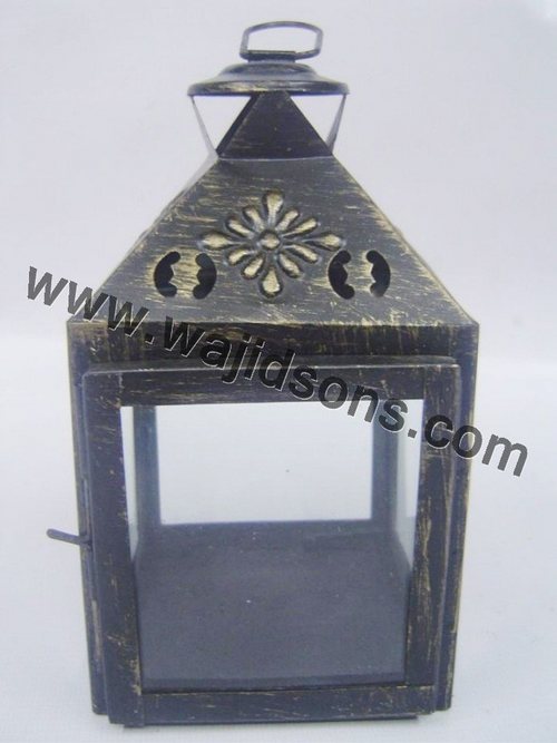 metal lantern string lights